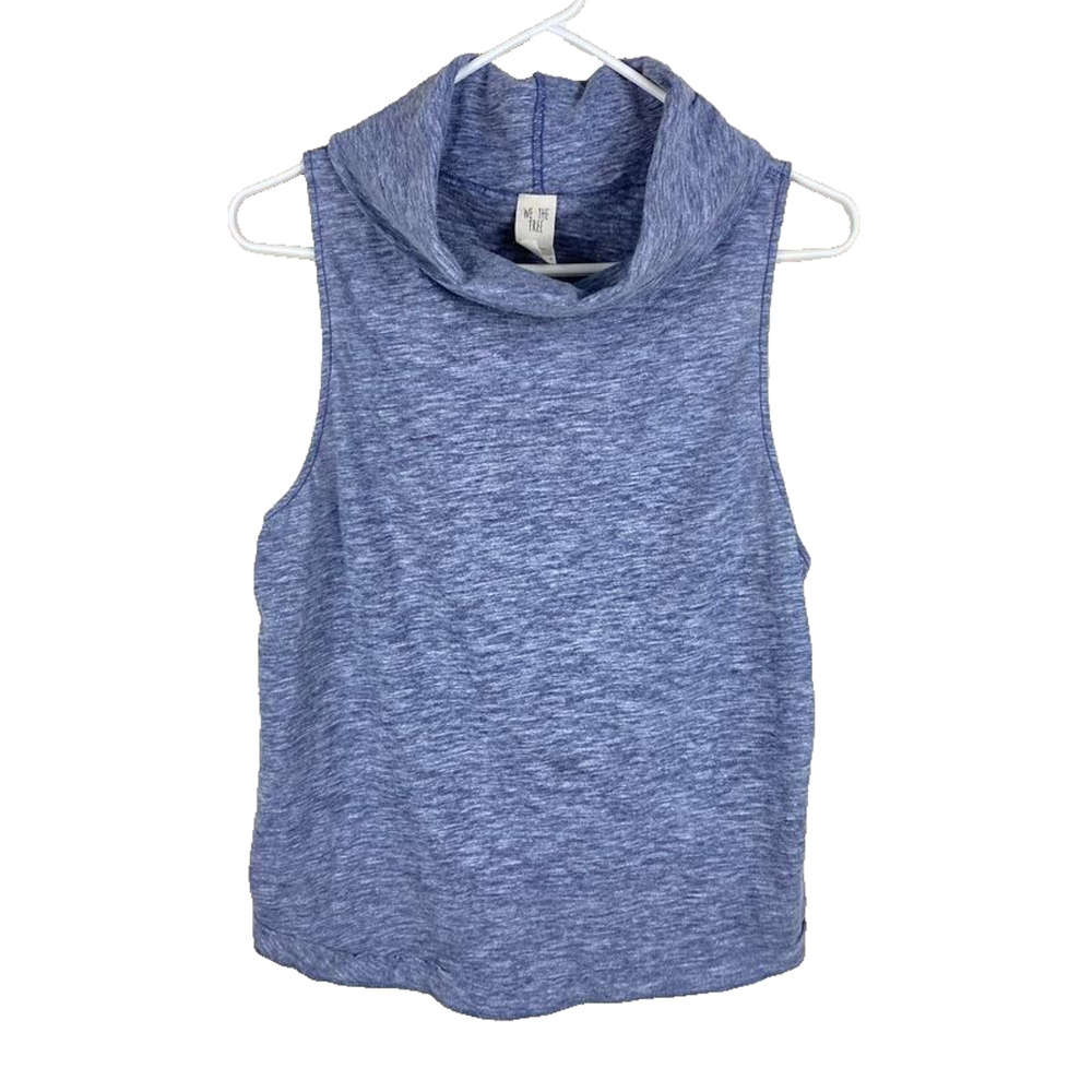 Free People We the Free Summer Thing Tank Top Cowl Neck Womens Sz S Casual Boho